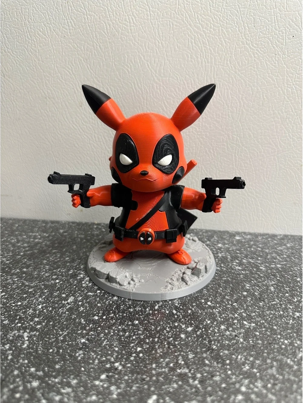 Pikachu Deadpool Figure